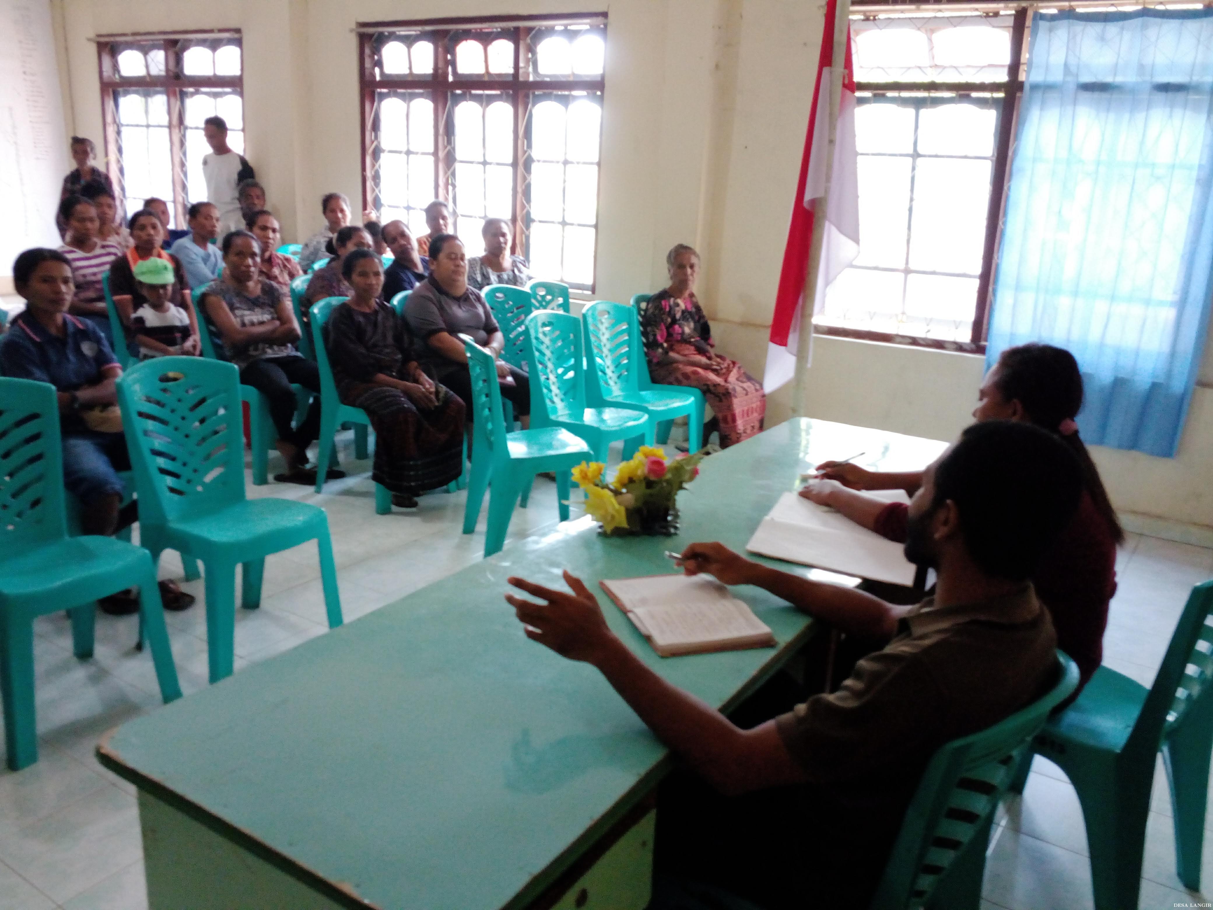 Musyawarah Persiapan Penyerahan Sertifikat PTSL